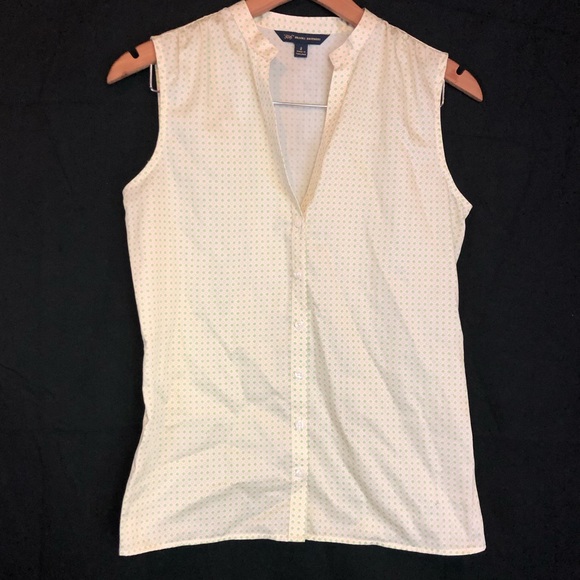 Brooks Brothers Tops - Brooks Brothers 2 green pink button front tank top